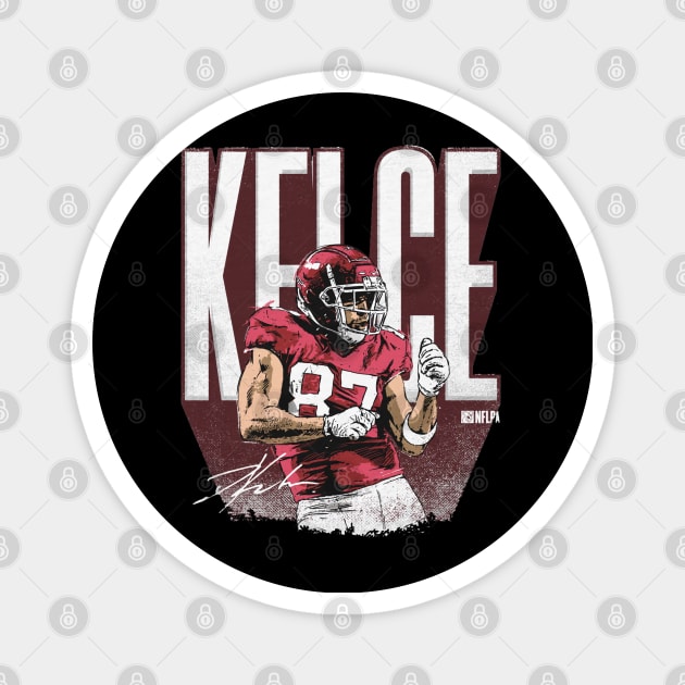 Travis Kelce Kansas City Dance Bold Magnet by MASTER_SHAOLIN